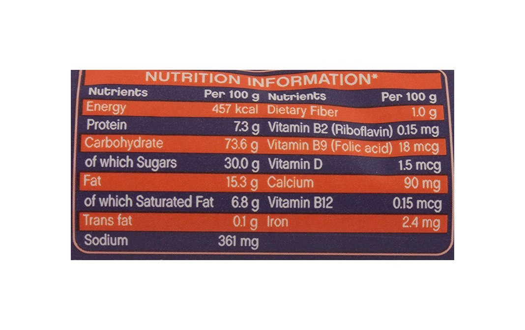 Cadbury Bournvita Biscuits    Pack  46.5 grams